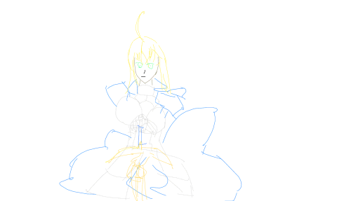 saber by 狗屁充满了决心 2025/8/9